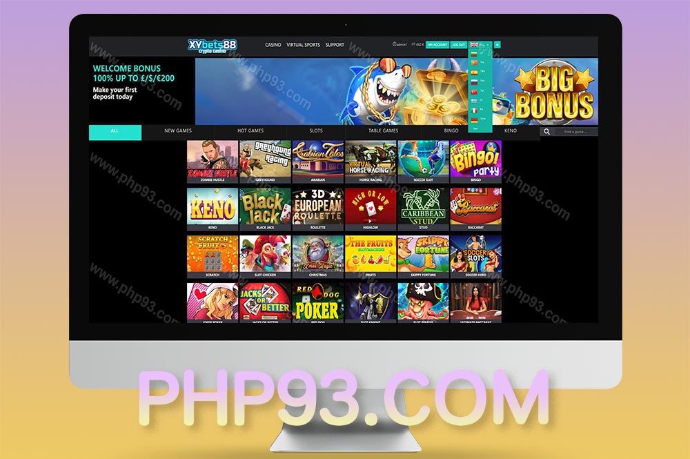 全新UI海外電子游戲源码/八国语言46种游戏/海外电子源码/完整风险控制/竞猜下注游戏