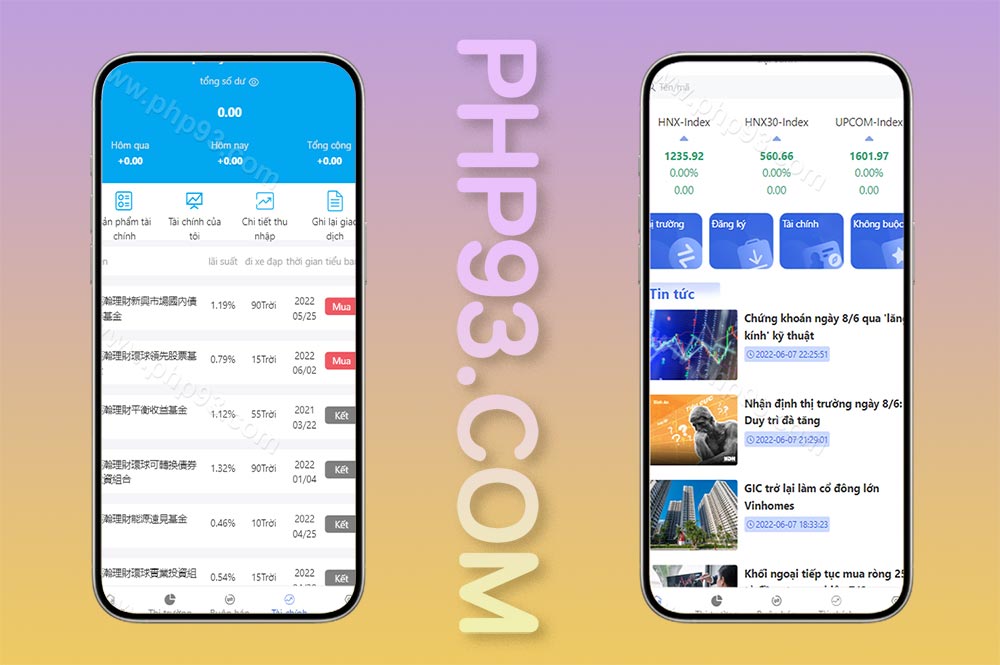 越南股票源码/海外股票基金投资系统源码/股票投资购买源码