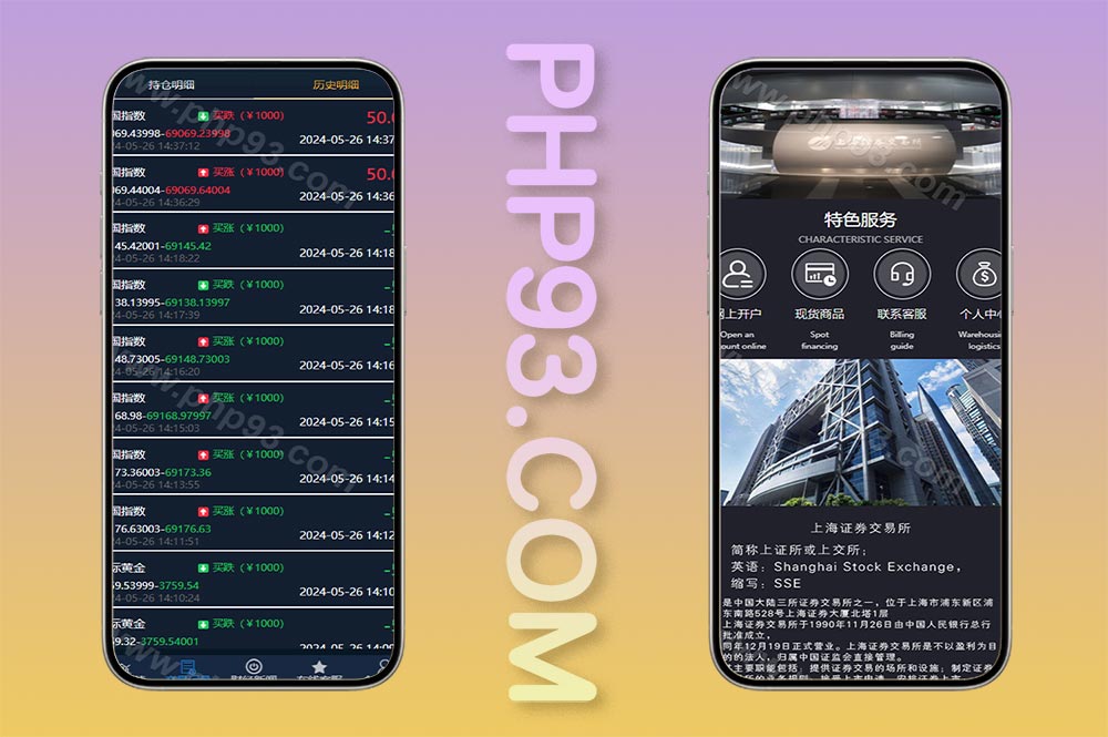 证券微交易系统源码/期货微盘源码/时间盘投资理财源码
