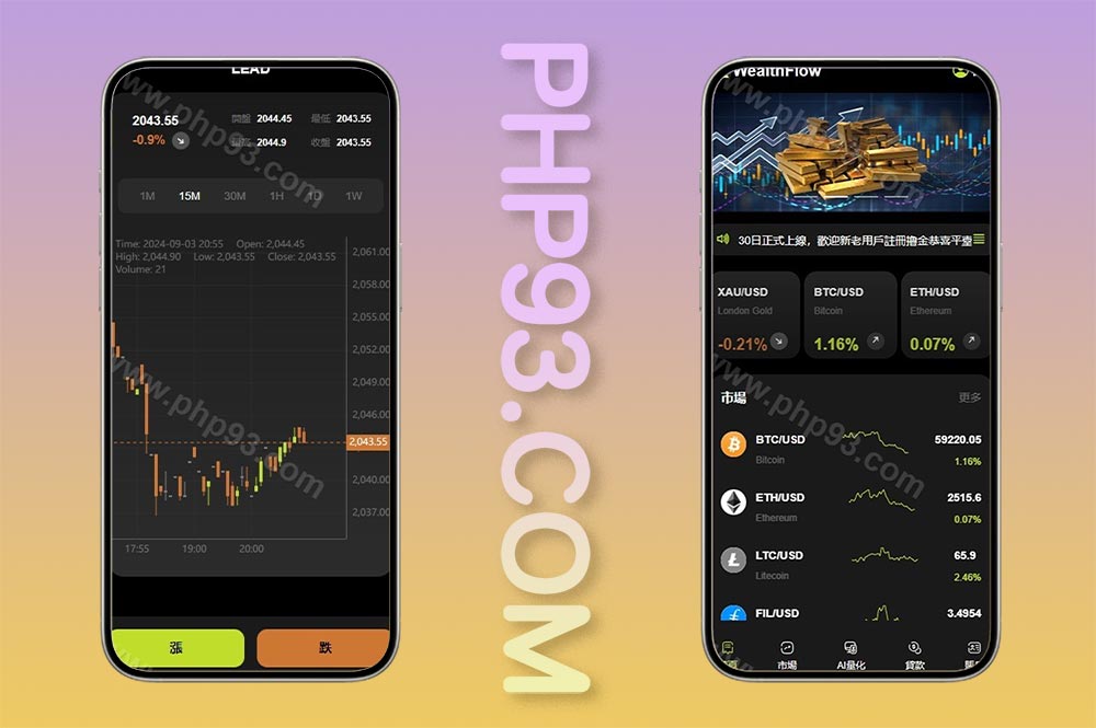 多语言综合交易所源码/外汇/期货虚拟币交易源码/AI量化/贷款